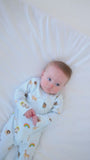 Noah and the Ark PJ Footed Onesie Cotton