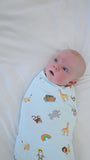Noah and the Ark Swaddle Cotton