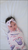 Armor of God Pink Swaddle Bamboo