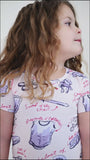 Armor of God Pink PJ Shorts Set Bamboo