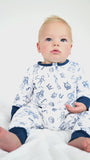 David & Goliath Blue PJ Footless Onesie Cotton