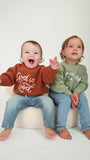Baby Wonderfully Made Knit Sweater & Hat Organic Cotton