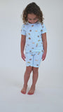 Noah and the Ark PJ Shorts Set Cotton