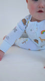 Noah and the Ark PJ Footless Onesie Cotton