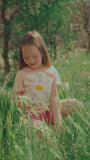 Baby Rejoice in the Lord Floral Bodysuit Cotton | Short Sleeve