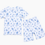 David & Goliath Blue PJ Shorts Set Cotton